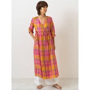 Ne Quittez Pas Hand Woven Silk Dress